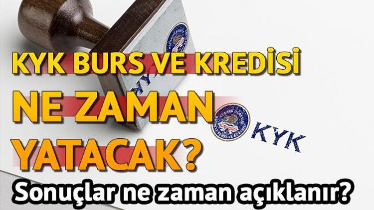 KYK burs başvuruları başladı KYK bursları ne zaman yatacak