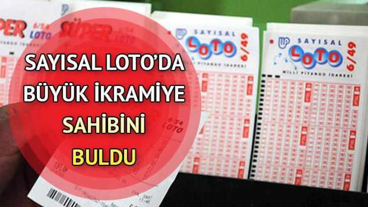 Sayısal Loto’da büyük ikramiye sahibini buldu – 16 Ekim Sayısal Loto sonuçları