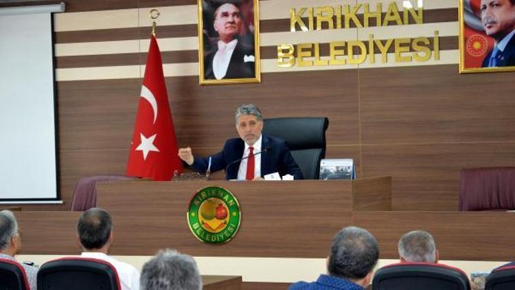 Kırıkhan Belediye Meclisinden Mehmetçiğe destek