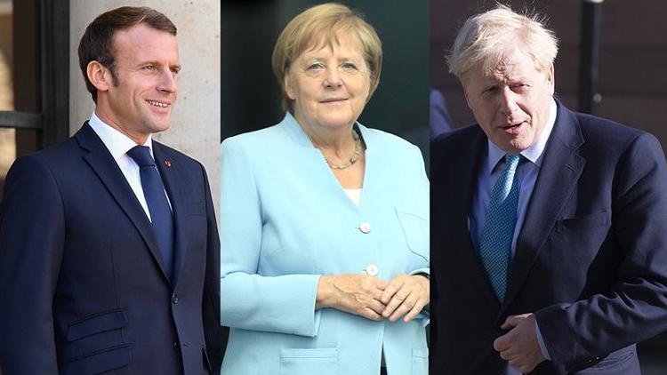 Macron, Merkel ve Johnson Cumhurbaşkanı Erdoğan ile görüşecek