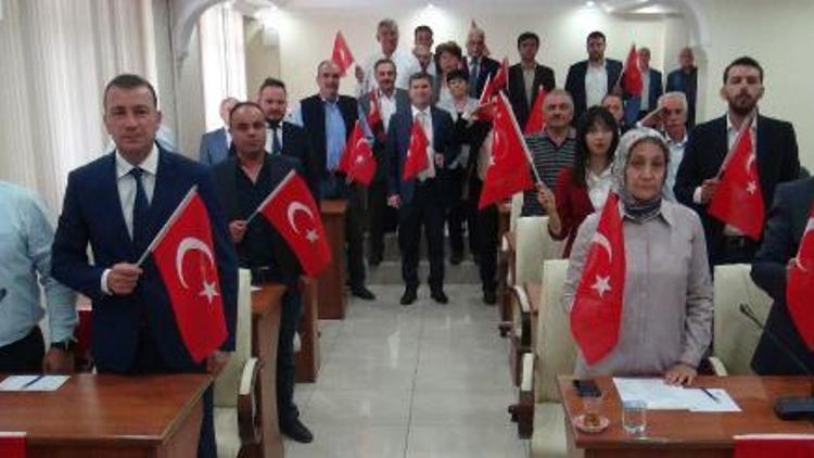 Burdur Meclisinden Barış Pınarına destek