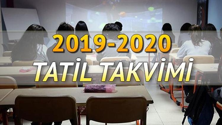 MEB ara tatil takvimi | Kasım ara tatili ne zaman