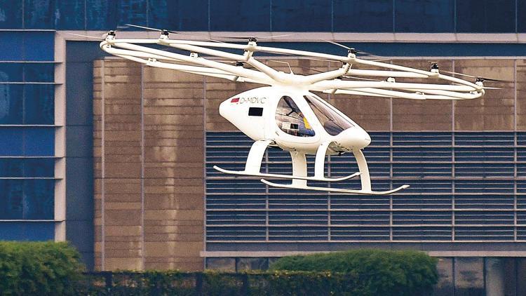 Volocopter’in ‘ısınma’ turu