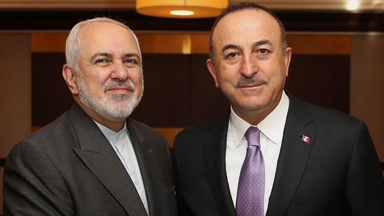 Dışişleri Bakanı Çavuşoğlu, İranlı mevkidaşı Zarif ile görüştü