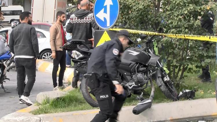 Motosikletli kapkaççılar kaza yaptı; 1 ölü 1 yaralı