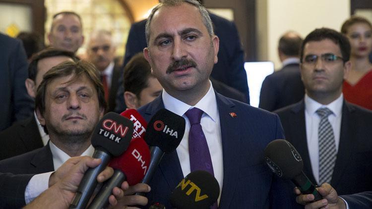 Adalet Bakanı Gül: Çalışmalar devam edecek