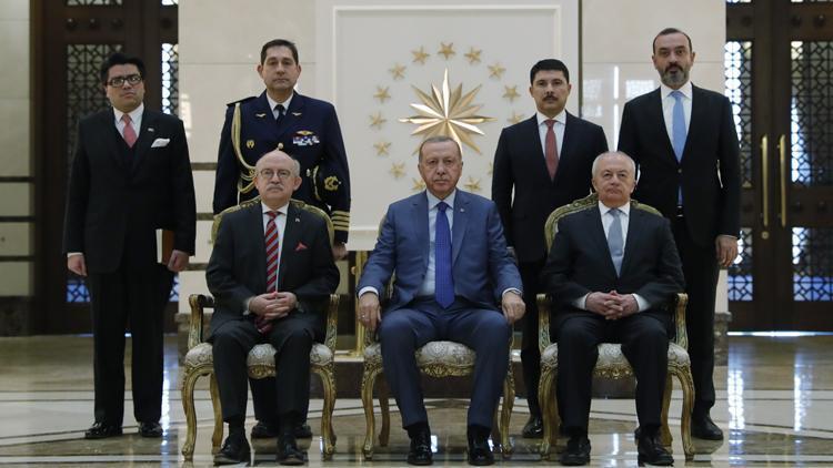 Cumhurbaşkanı Erdoğan,  Şilinin Ankara Büyükelçisi Latorreyi kabul etti