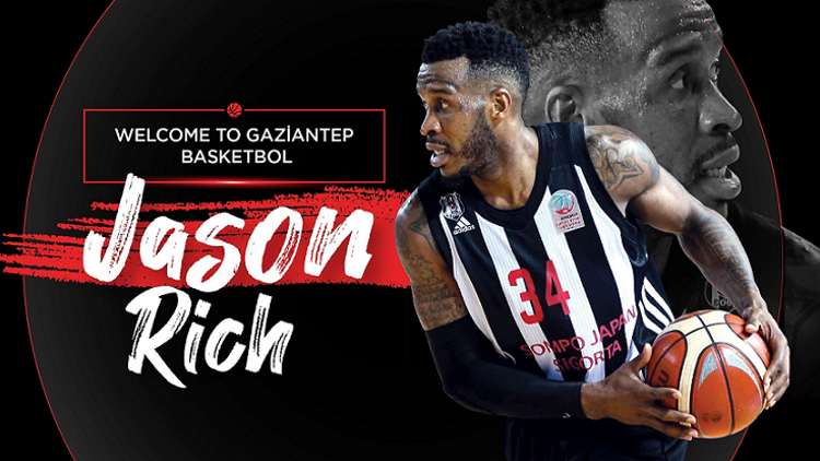 Jason Rich, Gaziantep Basketbolda