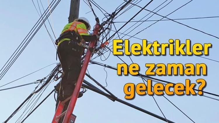 İstanbul elektrik kesintilerinde son durum.. Elektrikler ne zaman gelecek