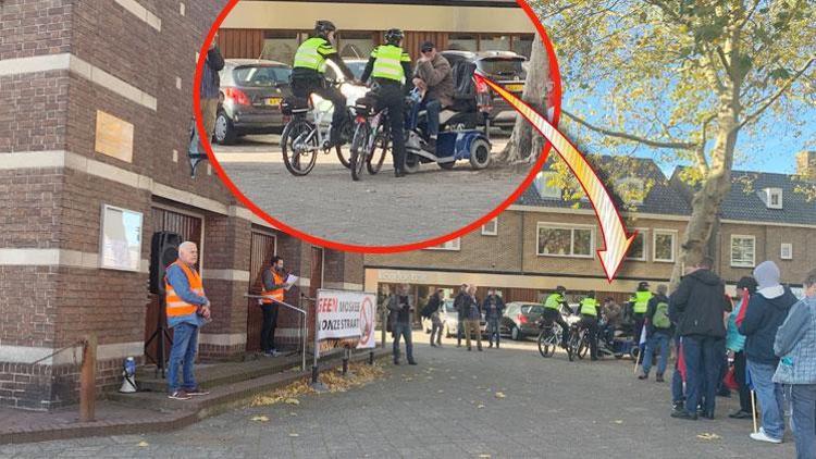 Engelli Hollandalı’dan camiyi protesto edenlere tepki