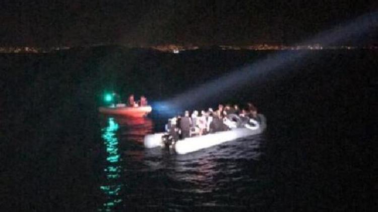 Bodrum açıklarında 52 kaçak göçmen yakalandı