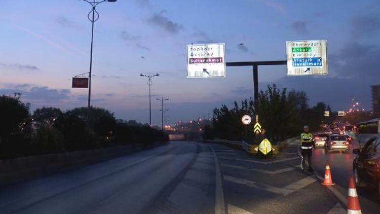 Dikkat İstanbulda bu yollar trafiğe kapatıldı