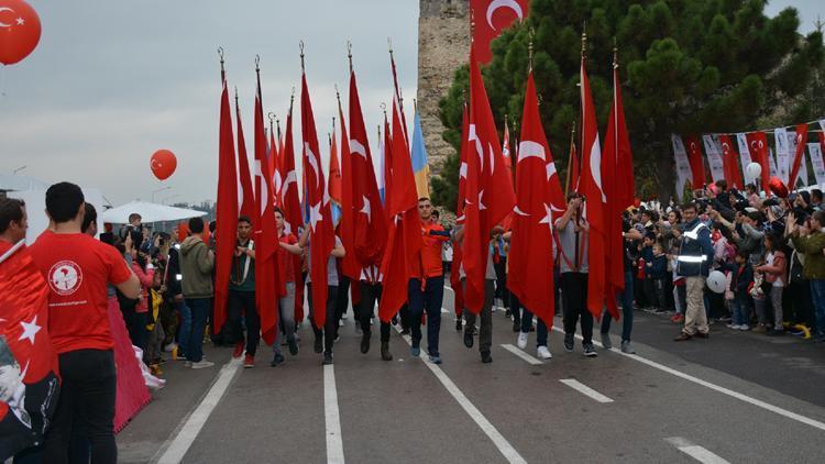 Sinopta Cumhuriyet Bayramı kutlamalarına büyük ilgi