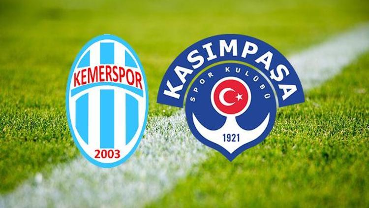 Kemerspor Kasımpaşa maçı saat kaçta ve hangi kanalda