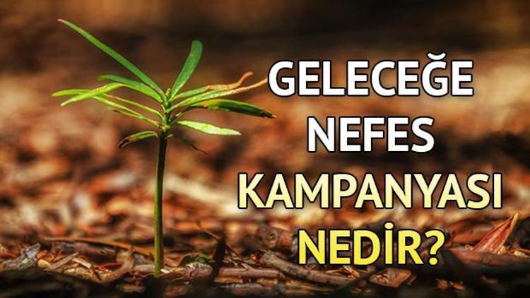 Geleceğe Nefes Kampanyası nedir Geleceğe Nefes Kampanya başvurusu nereden yapılır