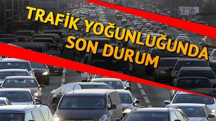 Trafik ne zaman düzelecek İşte İstanbul yol durumu