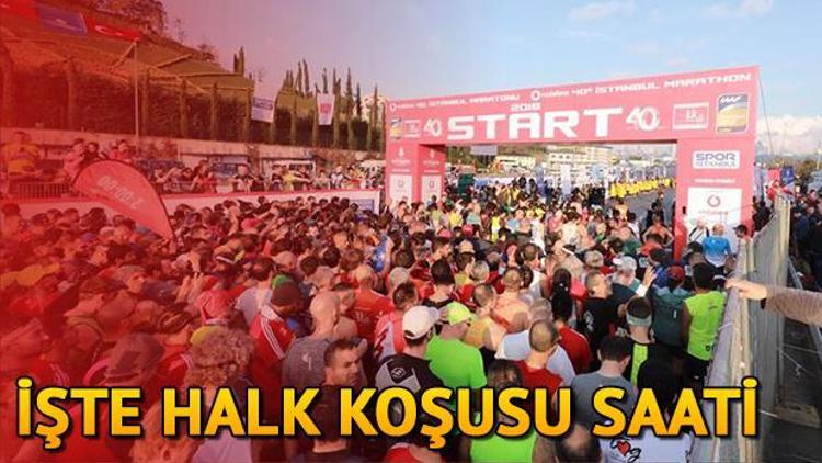 Vodafone İstanbul Maraton koşusu ne zaman, saat kaçta başlıyor Hangi  yollar kapalı olacak