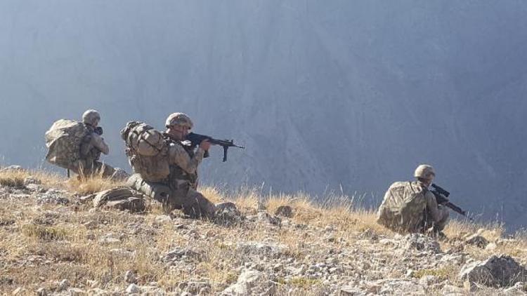 Erzincanda PKK sığınağında malzemeler ele geçirildi