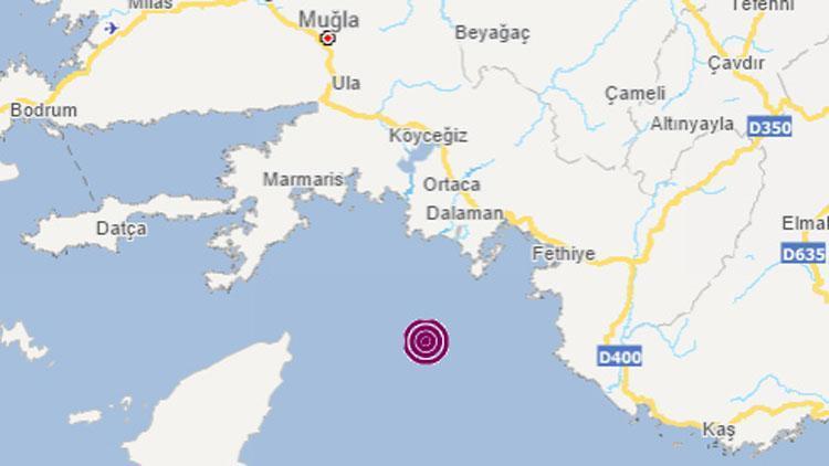 Akdenizde 3.7 büyüklüğünde deprem