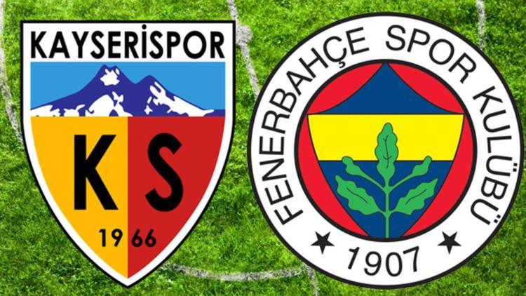 Kayserispor - Fenerbahçe maçı hangi kanalda saat kaçta yayınlanacak Muhtemel 11ler
