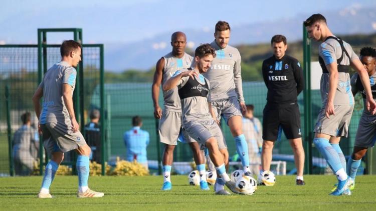 Trabzonspor, Krasnodar maçı hazırlıklarına başladı