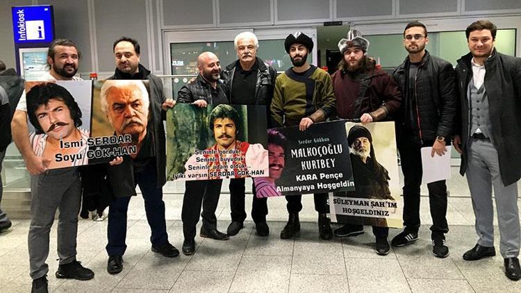 Frankfurt’ta böyle karşılandı