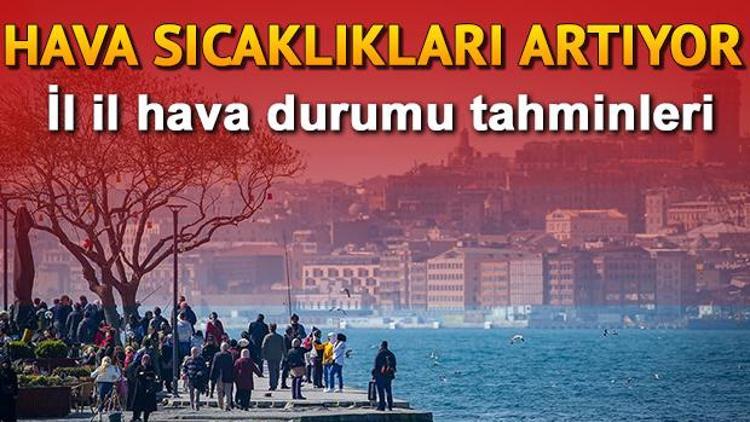 Hava sıcaklıkları yükseliyor 6 Kasım Çarşamba Türkiye geneli hava durumu tahminleri