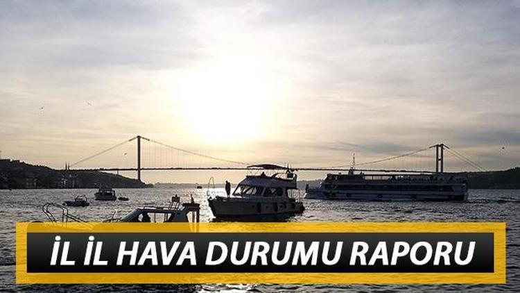 Hava bugün nasıl olacak 6 Kasım hava durumu tahminleri