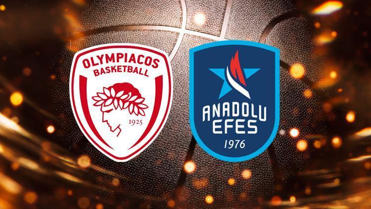 Olympiacos Anadolu Efes maçı ne zaman, saat kaçta hangi kanaldan canlı yayınlanacak