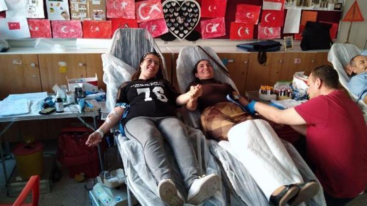Okulda, kan ve kök hücre bağışı kampanyası