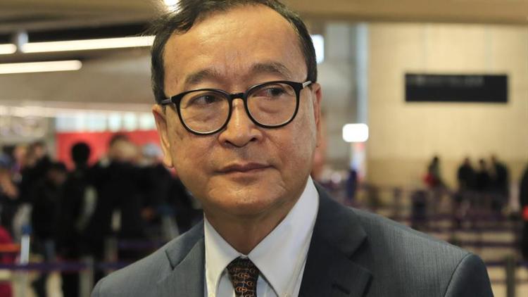 Kamboçyalı muhalif liderin Pariste uçağa binmesine izin verilmedi