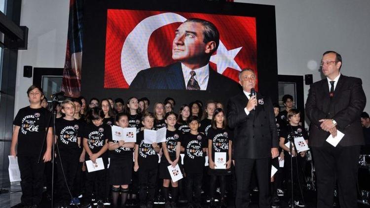 Ahmet Nur Çebi, Atatürkü anma törenine katıldı