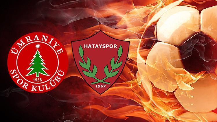 Ümraniyespor Hatayspor maçı ne zaman saat kaçta hangi kanalda