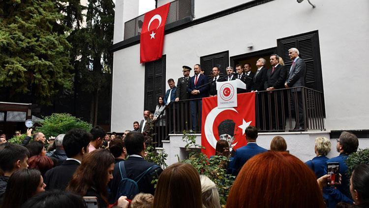 Atatürk, Selanikte doğduğu evde duygu dolu törenle anıldı