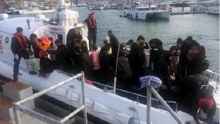 Çeşmede 2 günde 123 kaçak göçmen yakalandı