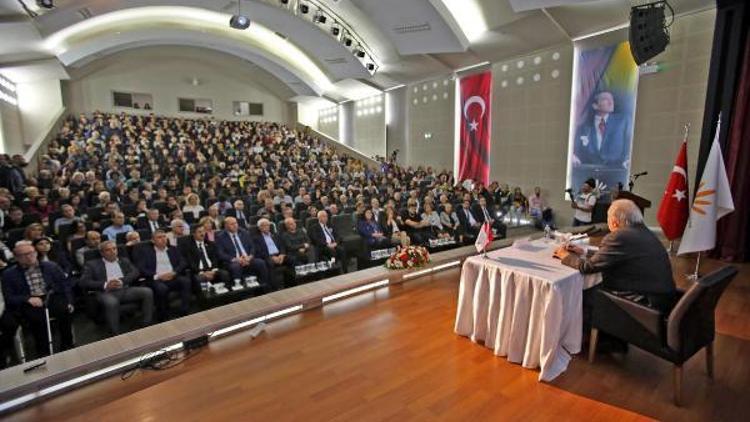 Ortaylı, Atatürkü anlattı, dinleyiciler salona sığmadı