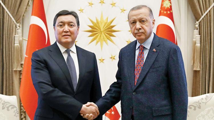 Kazakistan Başbakanı ile görüştü