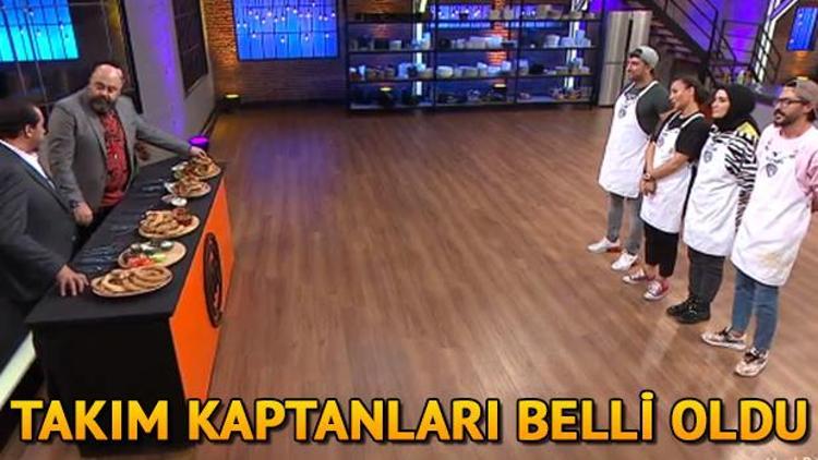 MasterChef Türkiyede kaptanlık oyununu kim kazandı İşte MasterChefin bu haftaki takım kaptanları