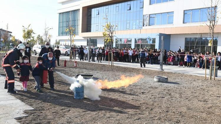 Ankara İtfaiyesi de farkındalık yarattı