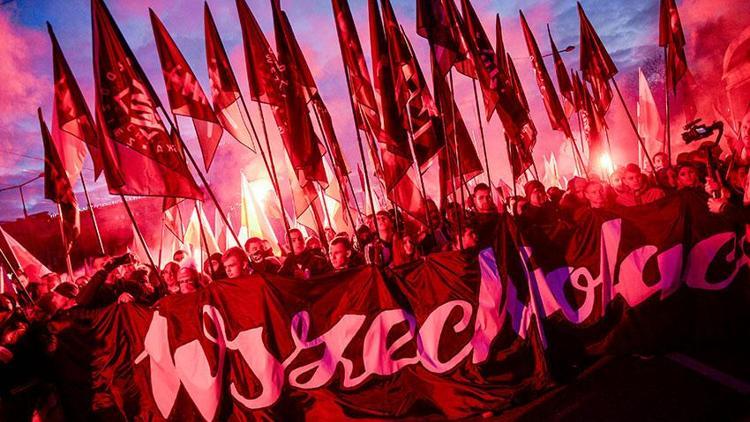 Polonya’da ‘Ulusal Bağımsızlık Günü’ yürüyüşü