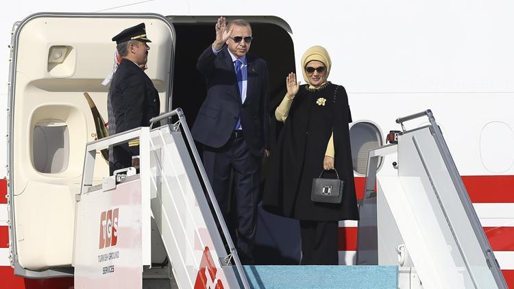 Cumhurbaşkanı Erdoğan ABDye gitti