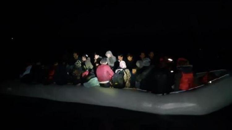 Bodrum açıklarında 53 kaçak göçmen yakalandı
