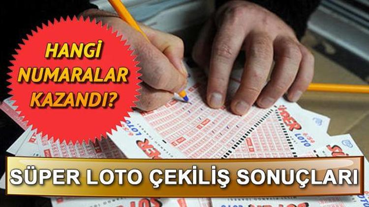 Süper Loto 14 Kasım çekiliş sonuçları MPİ tarafından açıklandı Milli Piyango Süper Loto sorgulama