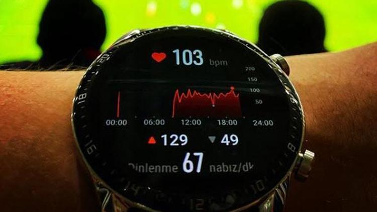 Huawei Watch GT2, Türkiye-İzlanda maçında stres ölçtü