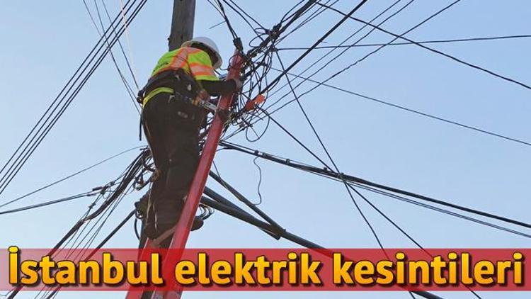 15 Kasım İstanbul elektrik kesinti listesi | Elektrikler ne zaman gelecek