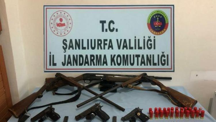 Viranşehirde silah kaçakçılığına 4 tutuklama