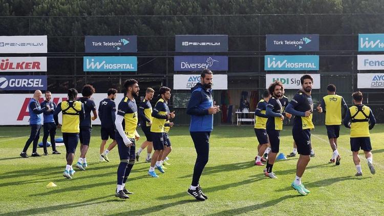 Fenerbahçede Yeni Malatyaspor hazırlıkları sürüyor Volkan en önde...