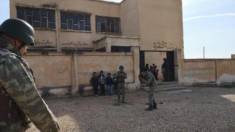 Bakanlık açıkladı... PKK/YPG Rasulaynda okulu mevzi yapmış