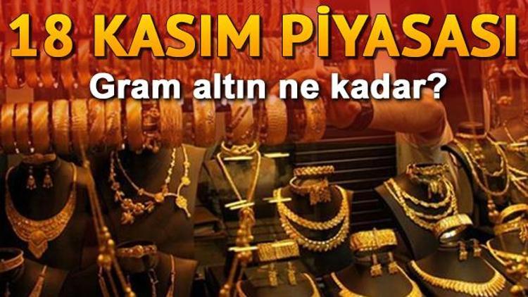 Çeyrek altın pazartesi günü kapanışta ne kadar oldu Güncel yarım, gram ve tam altın fiyatları (18 Kasım)