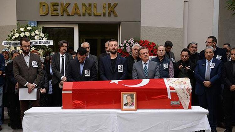 Kansere yenik düşen Prof. Dr. Neslihan Sam son yolculuğuna üniversitesinden uğurlandı